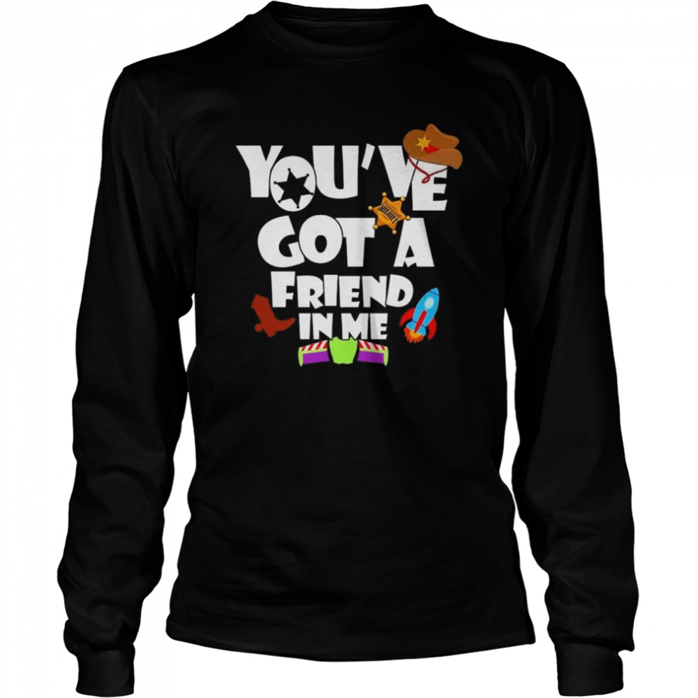 Youve Got A Friend In Me Pixar Ball T- Long Sleeved T-shirt