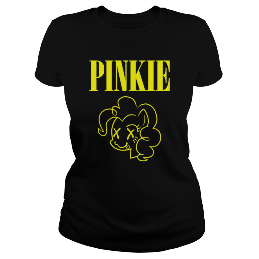 Yellow Horse Pinkie shirt Classic Women's T-shirt