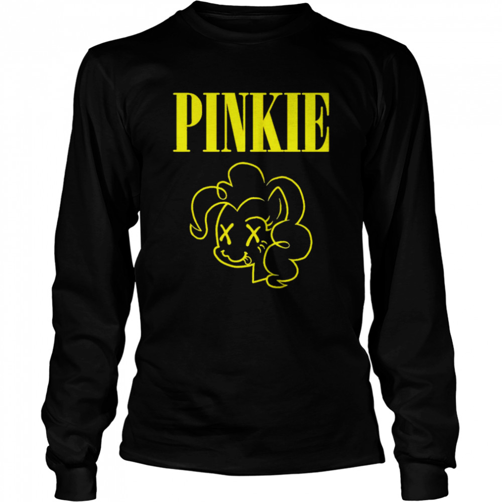 Yellow Horse Pinkie shirt Long Sleeved T-shirt