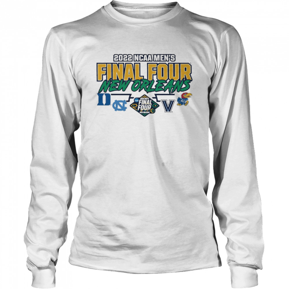 2022 NCAA Mens Final Four New Orleans shirt Long Sleeved T-shirt