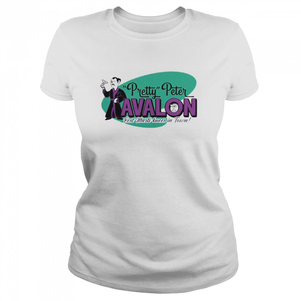 AEW Peter Avalon Best Marti-Knees in Town shirt Classic Women's T-shirt