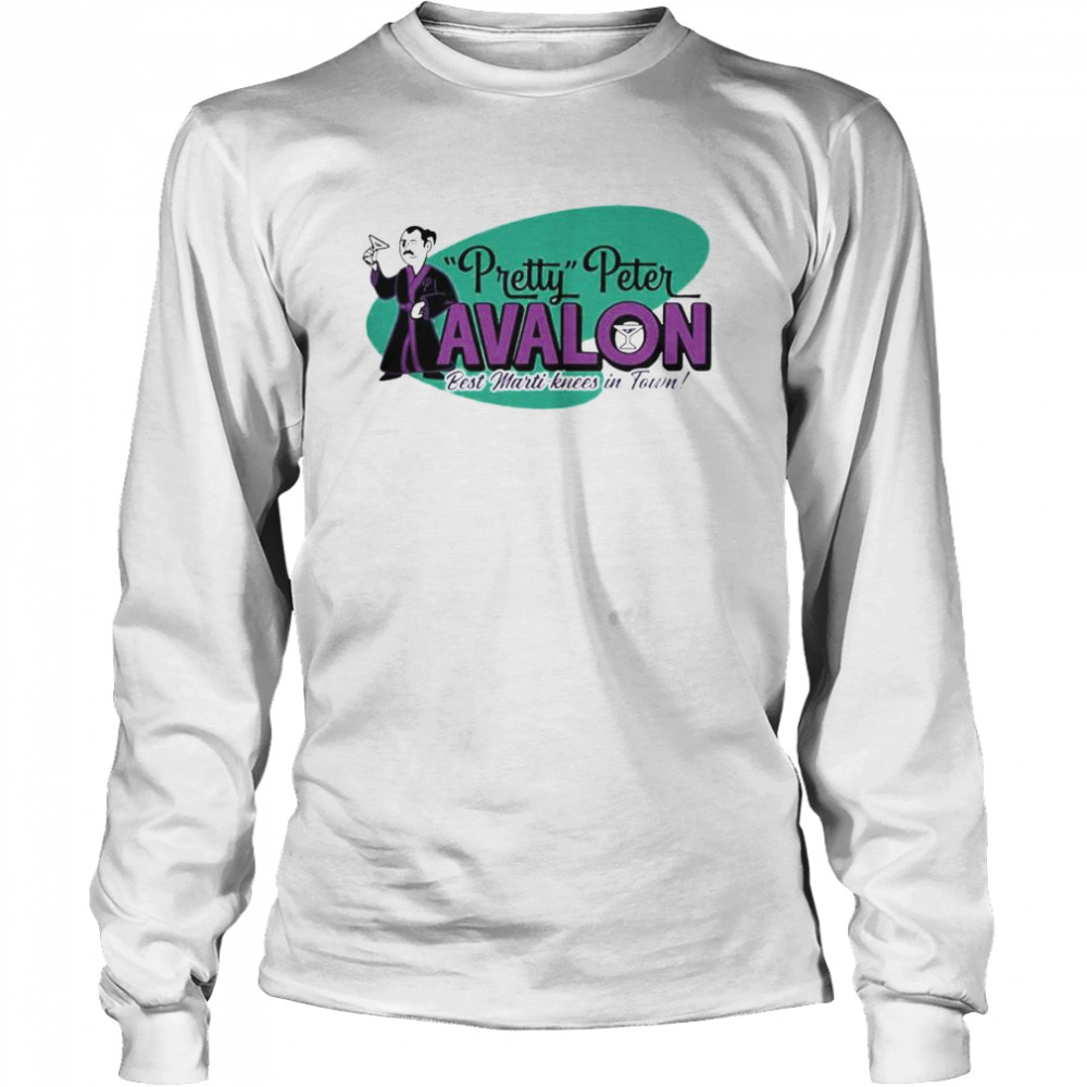 AEW Peter Avalon Best Marti-Knees in Town shirt Long Sleeved T-shirt