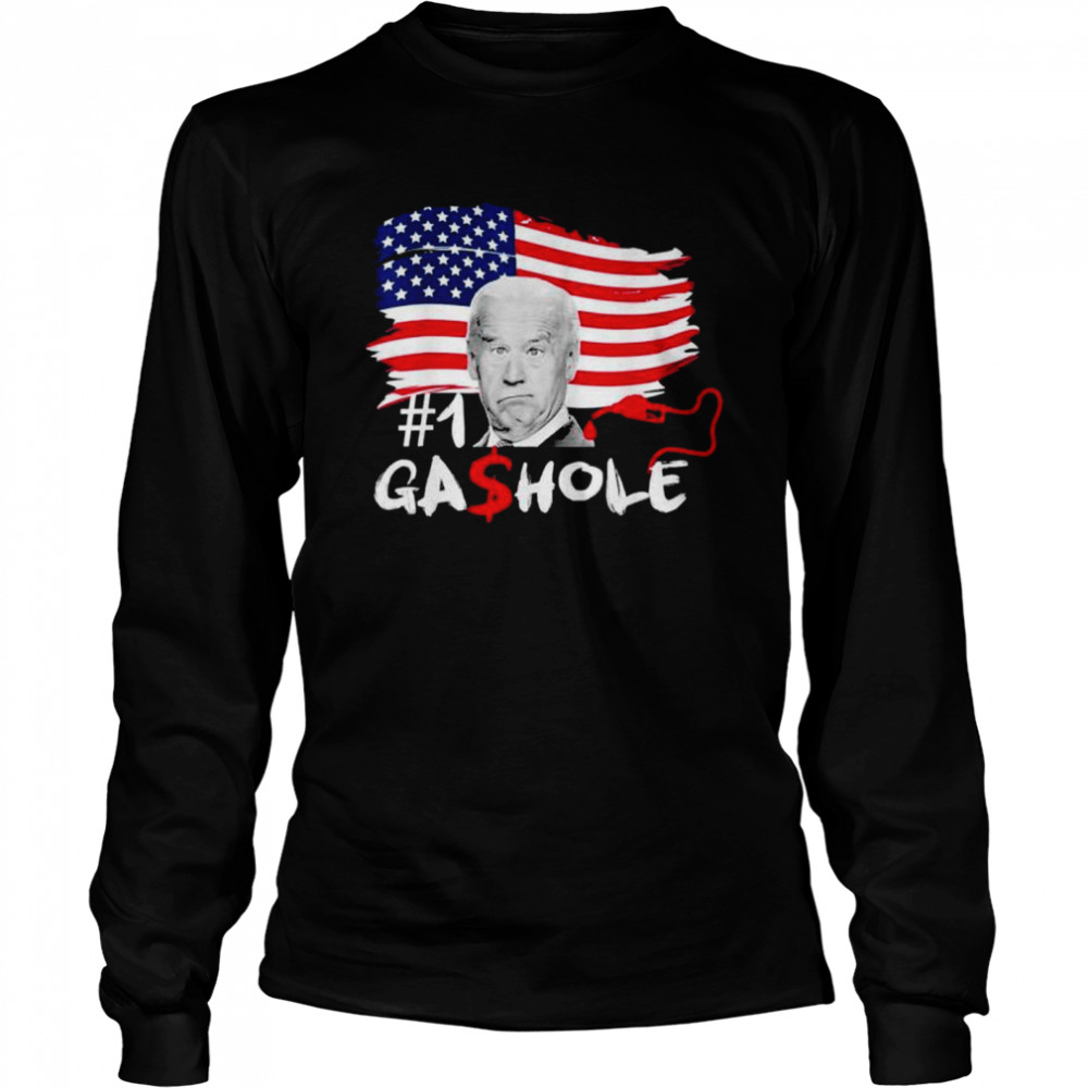 Gashole Biden gas prices I did that Joe Biden shirt Long Sleeved T-shirt