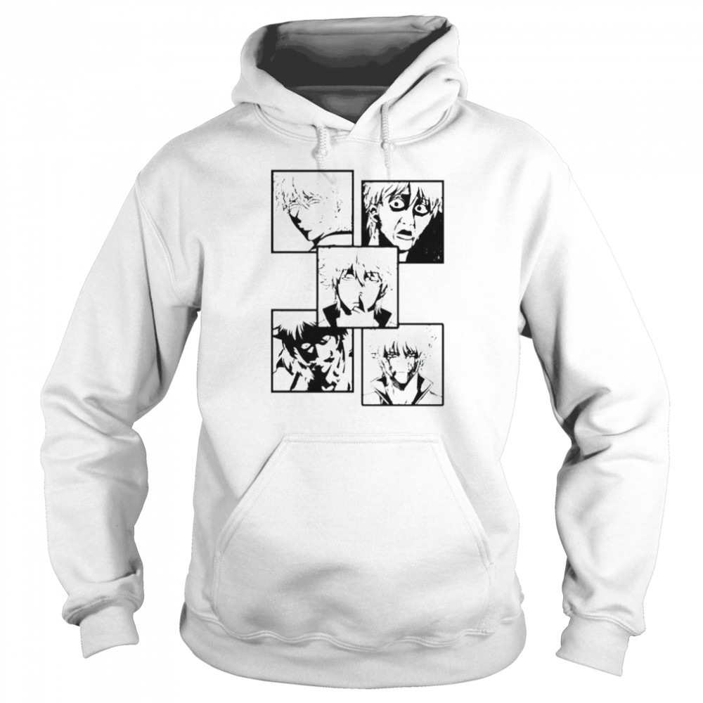 Gintama Anime faces of Gintoki shirt Unisex Hoodie