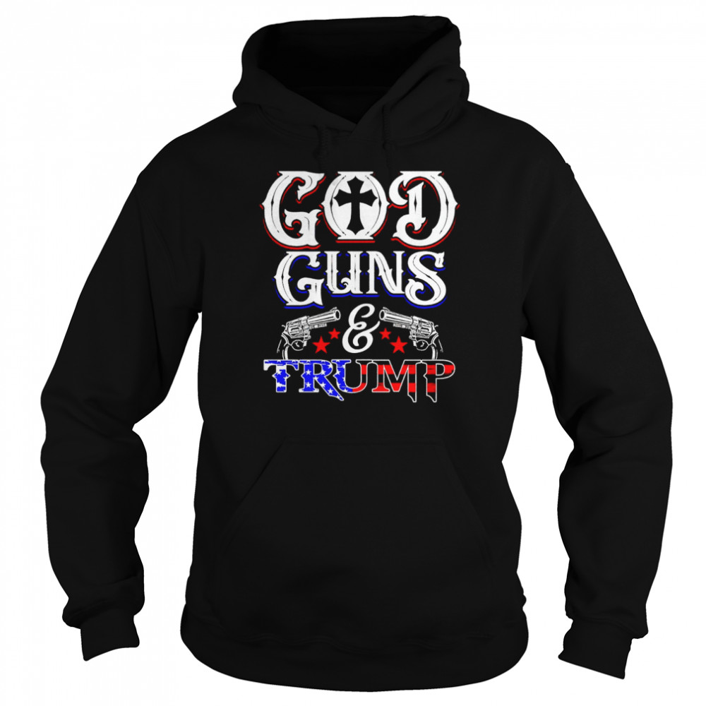 God guns and Trump shirt Unisex Hoodie