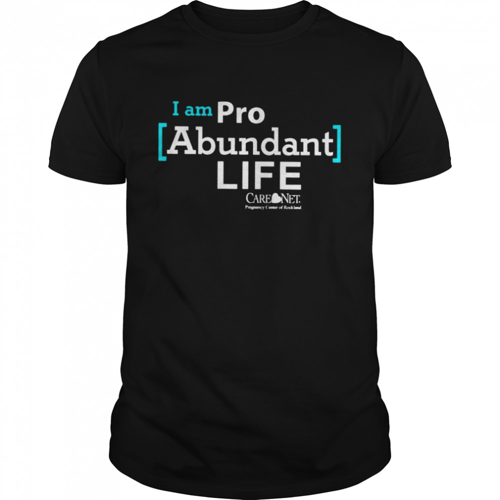 I am pro abundant life T-shirt Classic Men's T-shirt