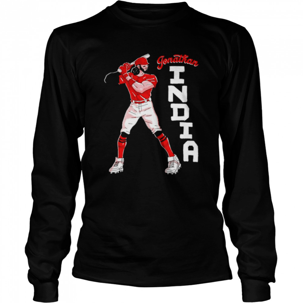 Jonathan India cartoon stance shirt Long Sleeved T-shirt