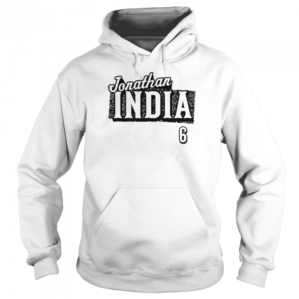 Jonathan India Speckle Team Font T- Unisex Hoodie