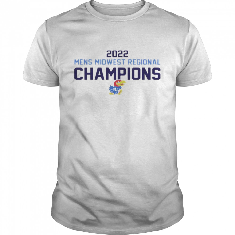 Kansas Jayhawks 2022 Men’s Midwest Regional Champions T-shirt Classic Men's T-shirt