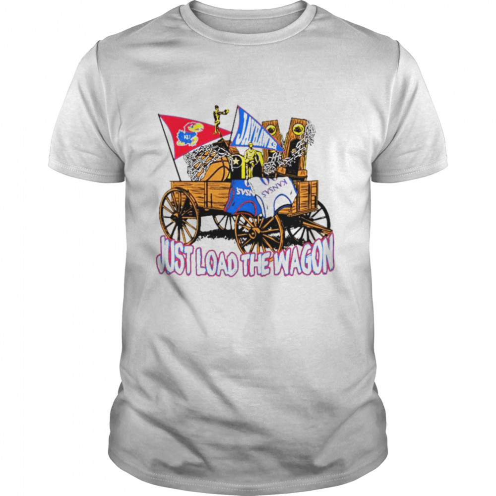 Kansas Jayhawks Just Load The Wagon T-shirt Classic Men's T-shirt