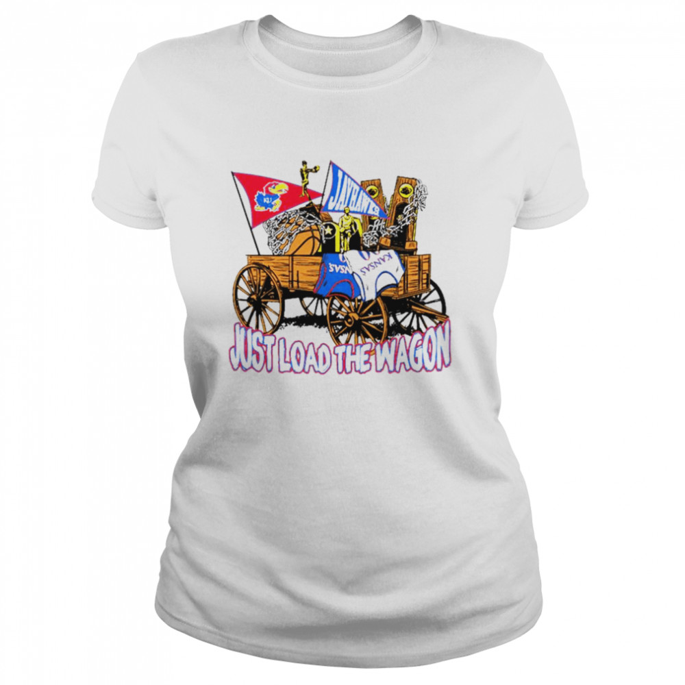 Kansas Jayhawks Just Load The Wagon T-shirt Classic Women's T-shirt