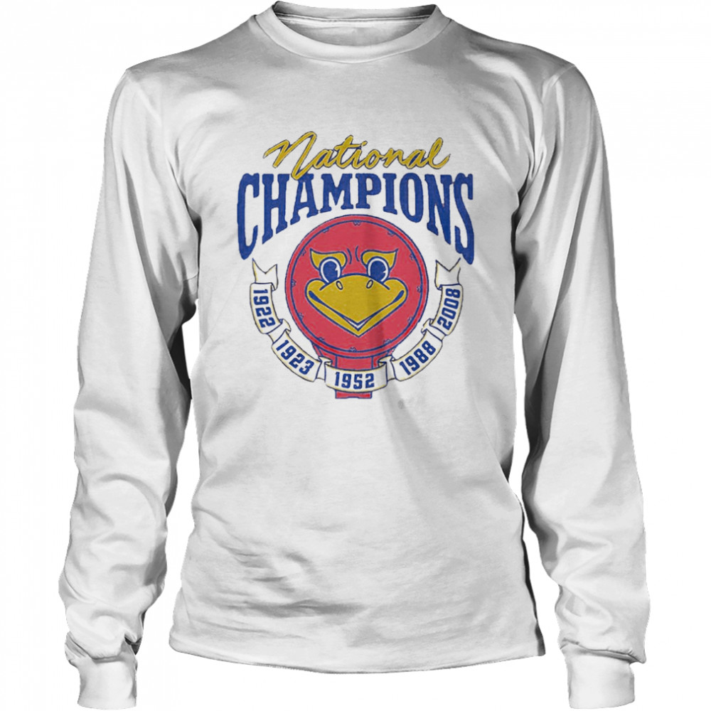 Kansas National Champions Lightweight shirt Long Sleeved T-shirt