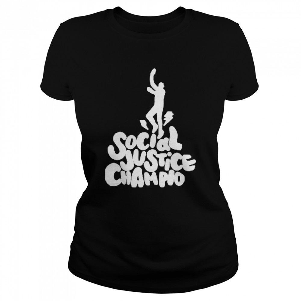 Los angeles lakers social justice champion shirt Classic Women's T-shirt