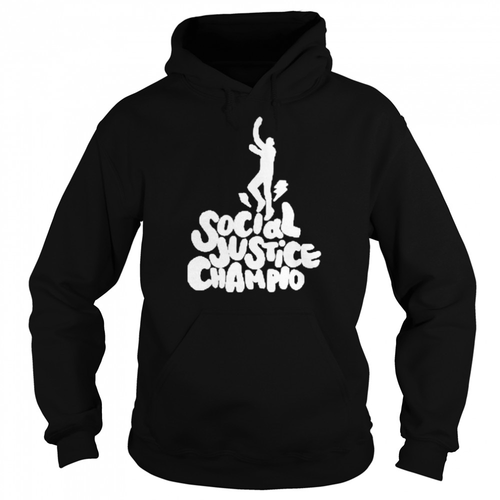 Los angeles lakers social justice champion shirt Unisex Hoodie