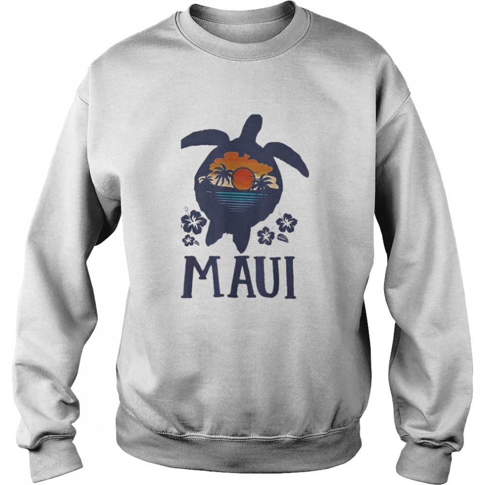 Maui Hawaii Sea Turtles Hawaiian Family Vacation 2022 Unisex Sweatshirt