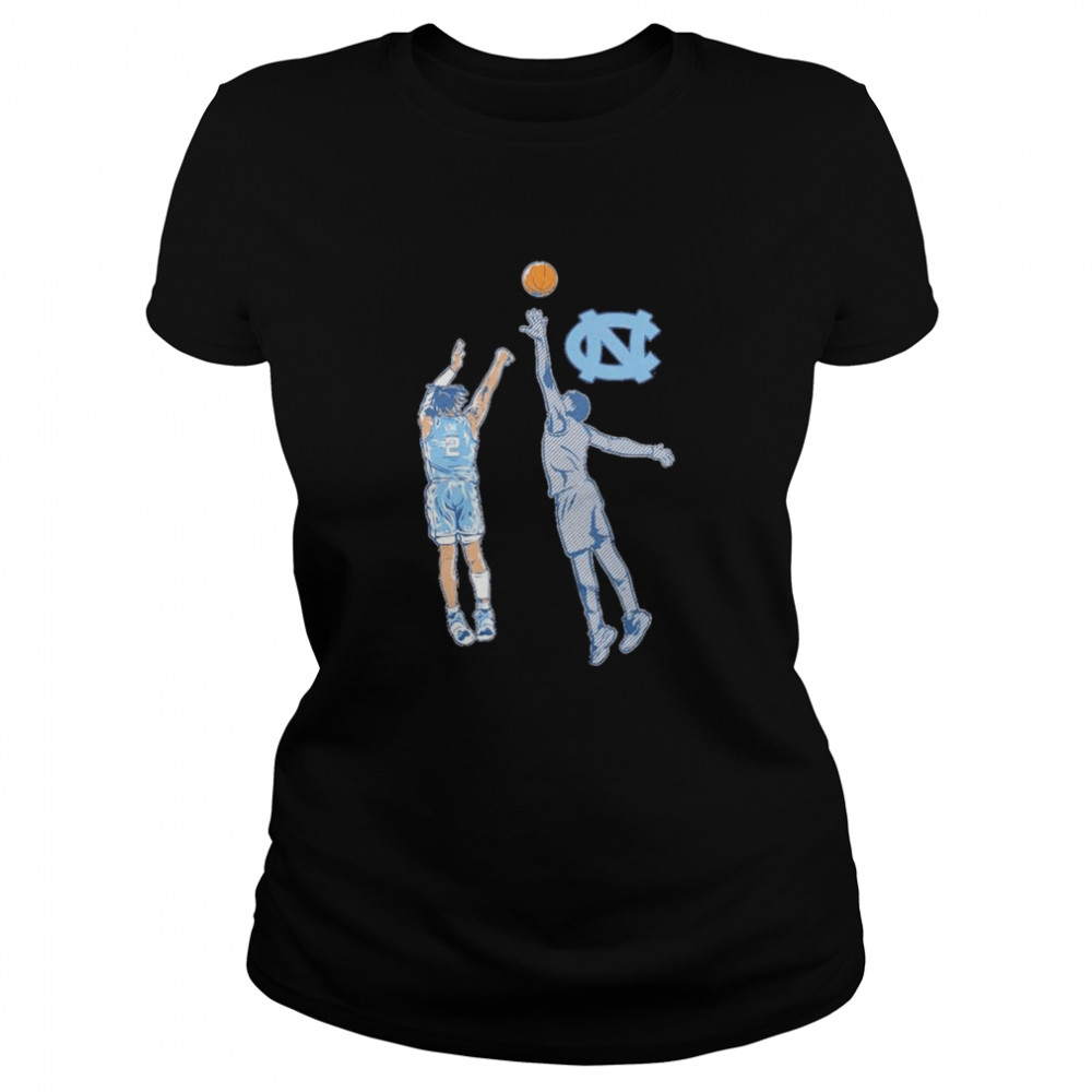 North Carolina Tar Heels Caleb Love nothing but love shirt Classic Women's T-shirt