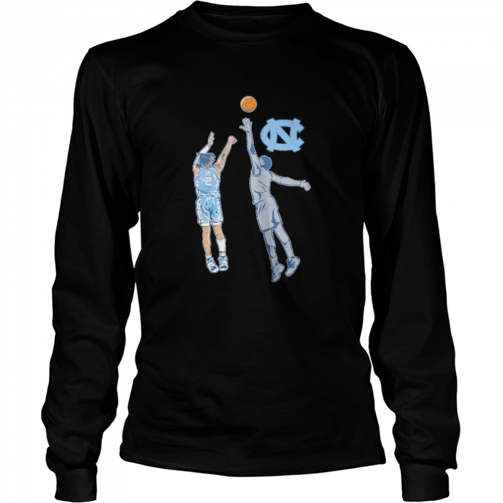 North Carolina Tar Heels Caleb Love nothing but love shirt Long Sleeved T-shirt