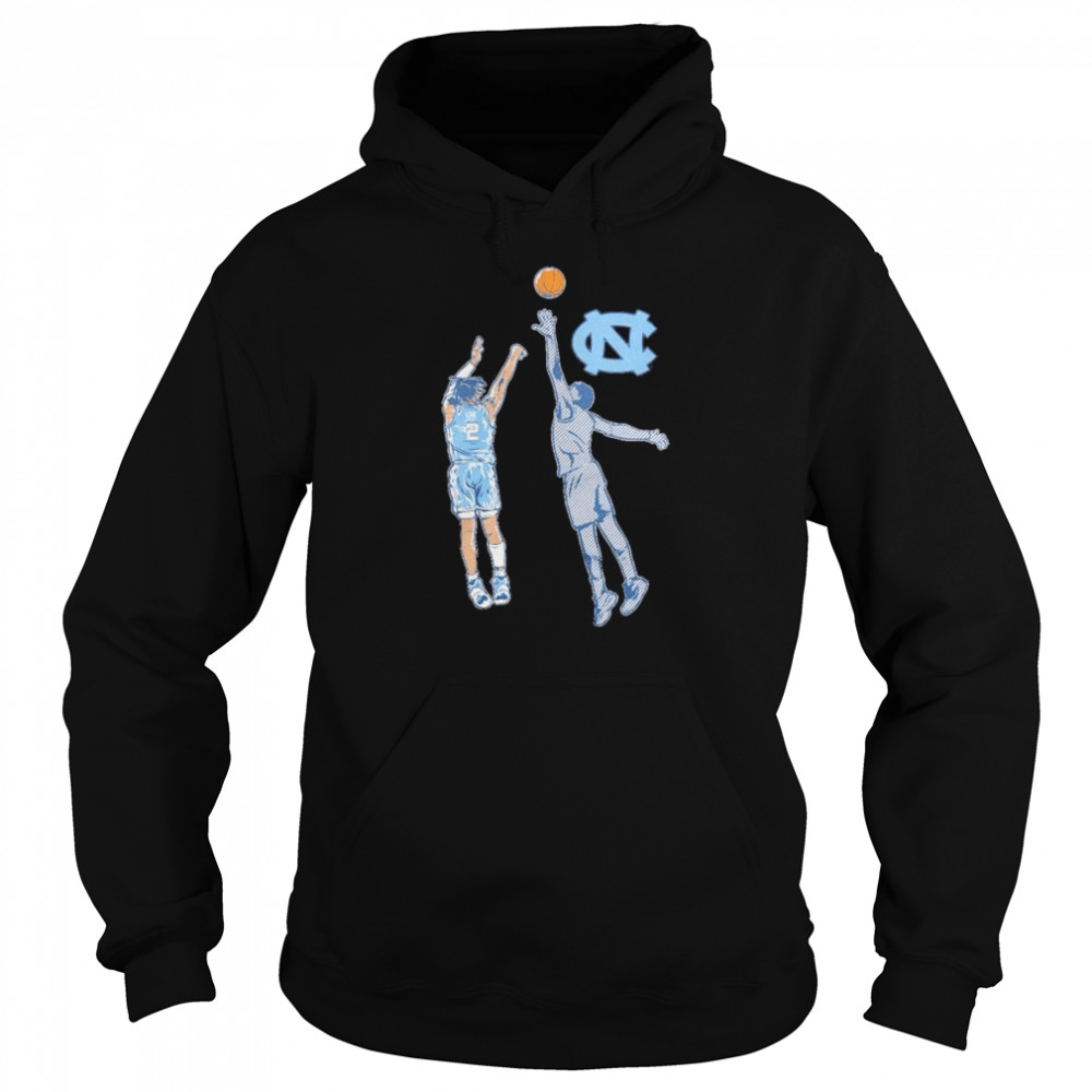 North Carolina Tar Heels Caleb Love nothing but love shirt Unisex Hoodie