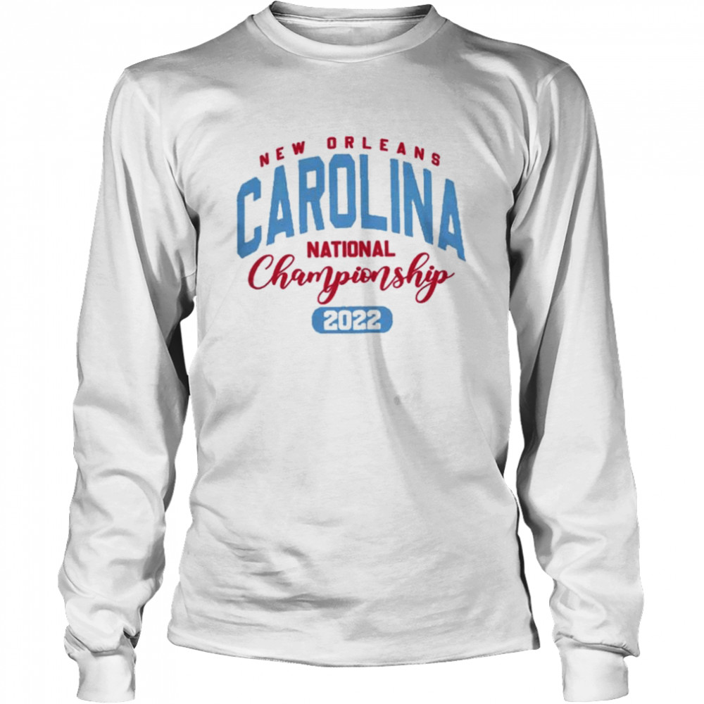 North Carolina Tar Heels National 2022 Championship Ncaa T-shirt Long Sleeved T-shirt