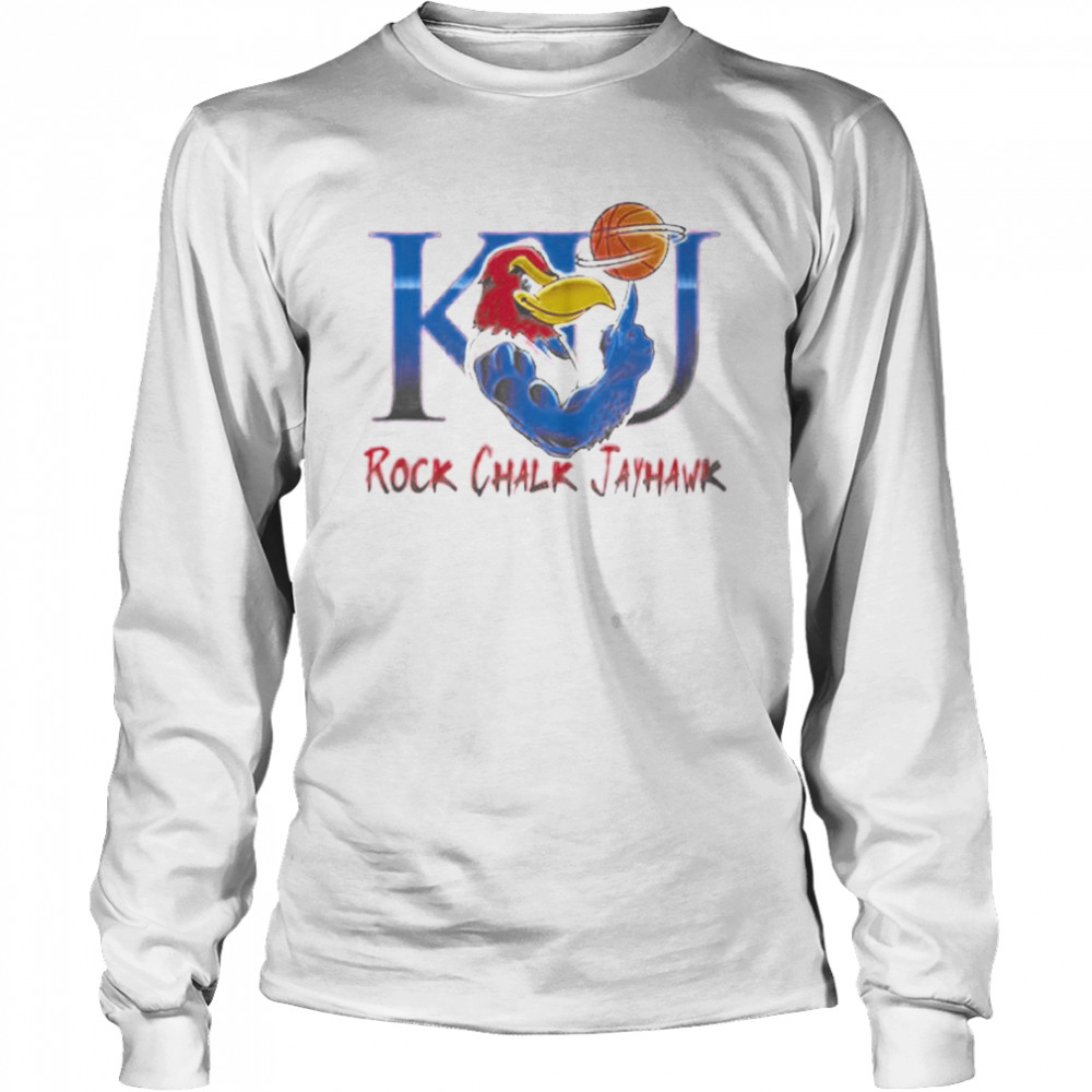 Rock Chalk Jayhaws National Championship Ncaa 2022 T-shirt Long Sleeved T-shirt