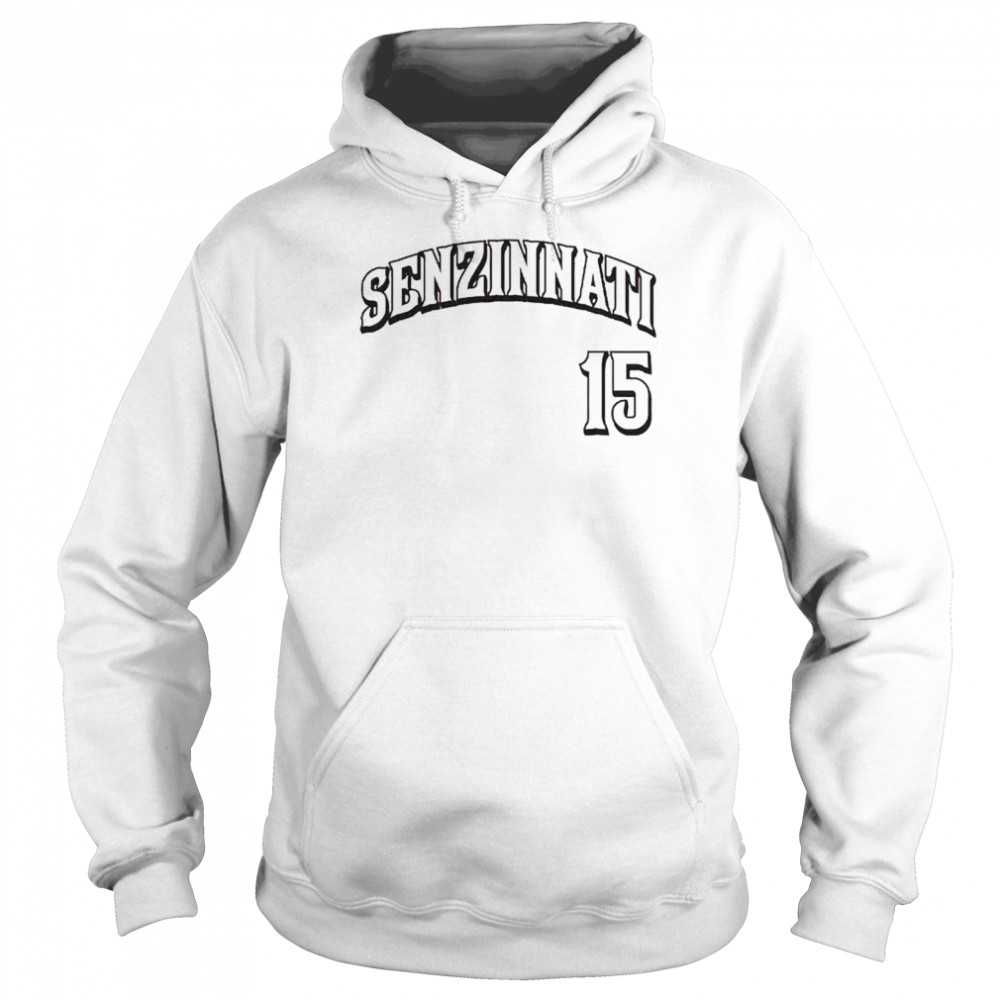 Senzinnati 15 Team Font T- Unisex Hoodie