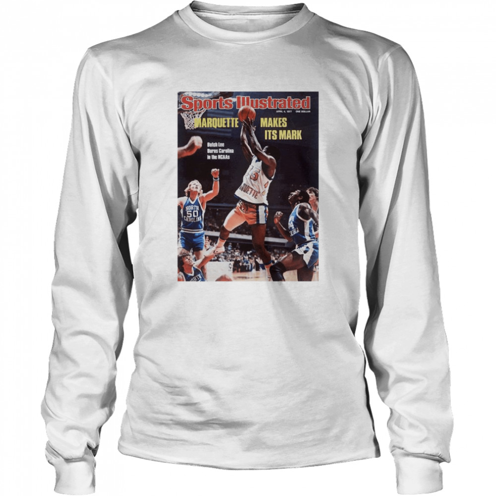 Sports Illustrated Marquette makes its Mark shirt Long Sleeved T-shirt