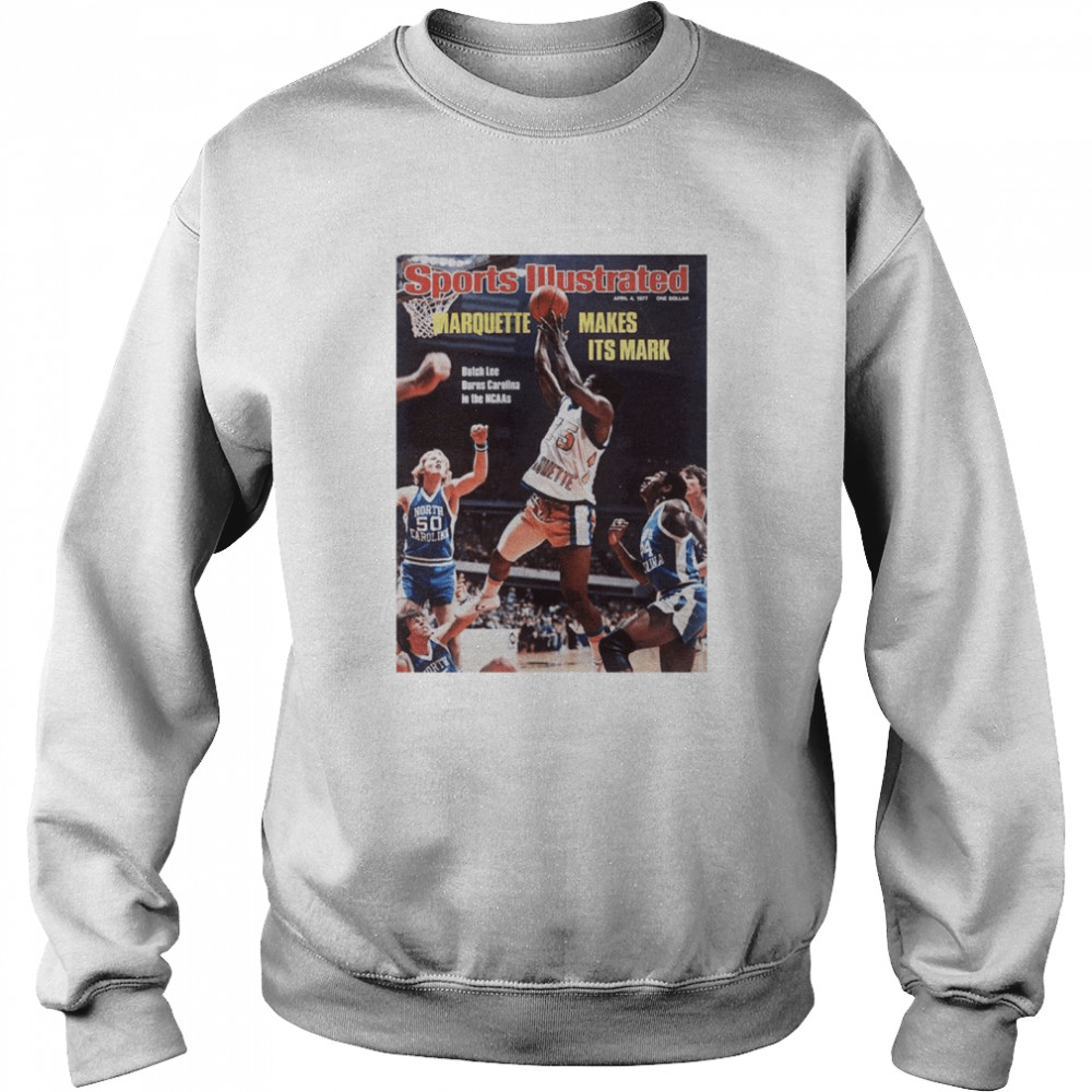 Sports Illustrated Marquette makes its Mark shirt Unisex Sweatshirt