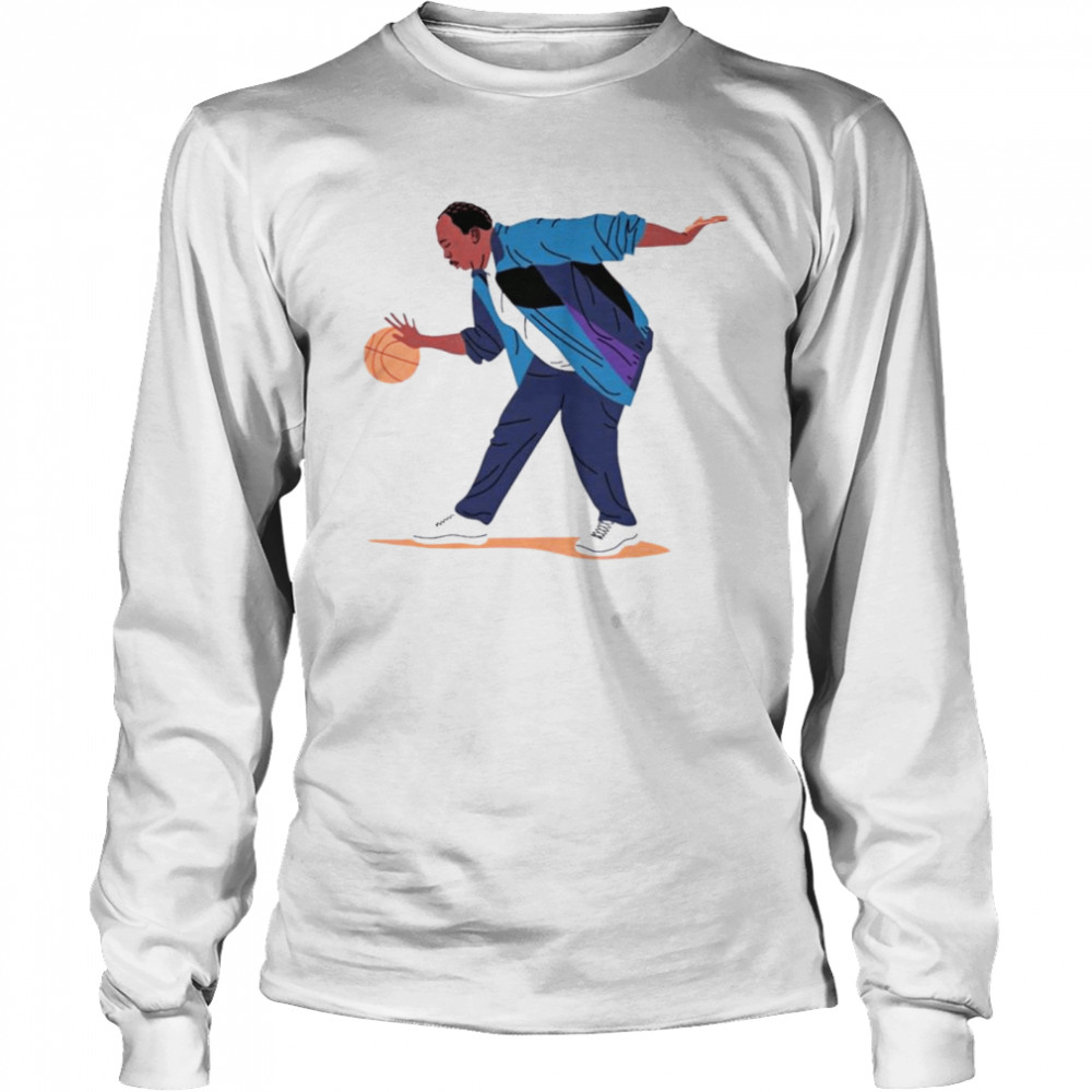 Stanley Hudson playing basketball shirt Long Sleeved T-shirt