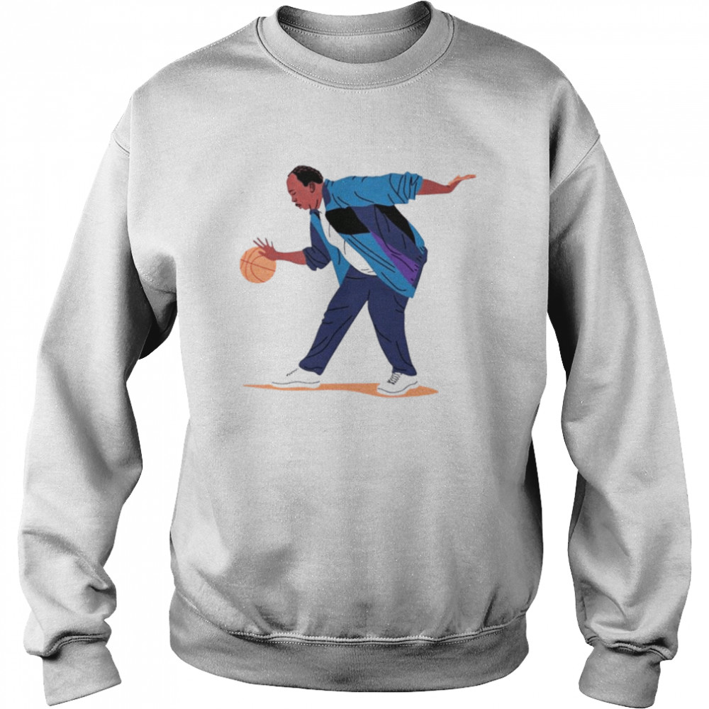 Stanley Hudson playing basketball shirt Unisex Sweatshirt