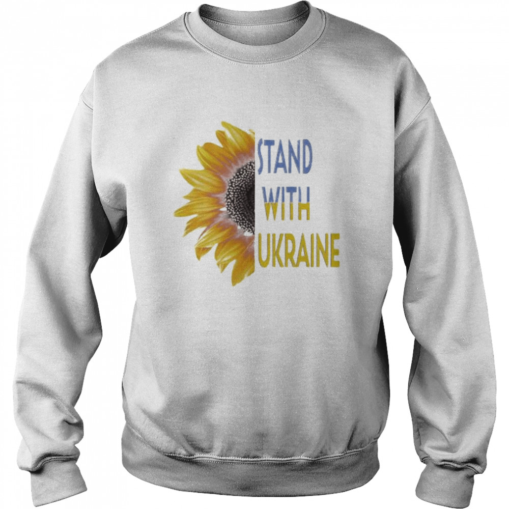 Sunflower ukraine freedom support ukraine shirt Unisex Sweatshirt