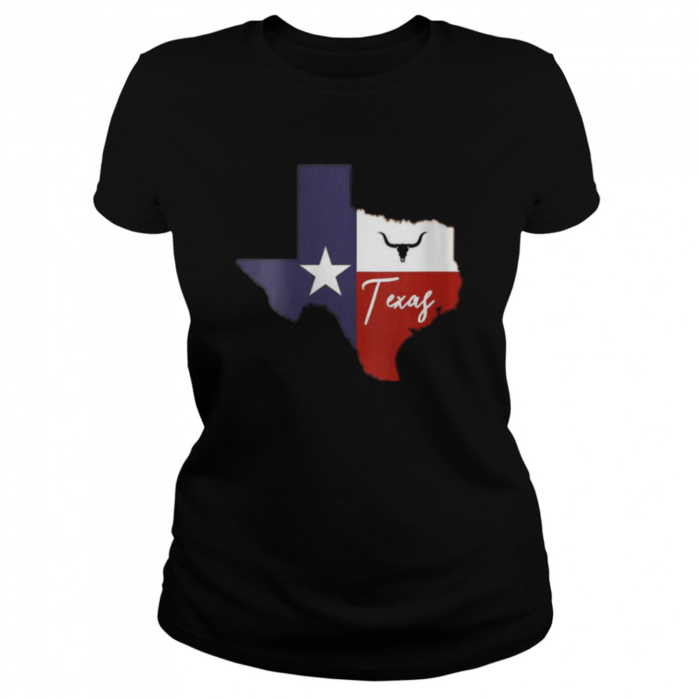 Womens Strong Like Texas State Flag Classic Women's T-shirt