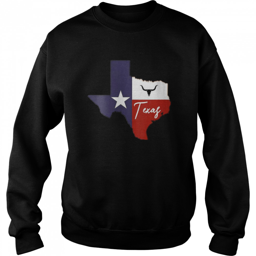 Womens Strong Like Texas State Flag Unisex Sweatshirt