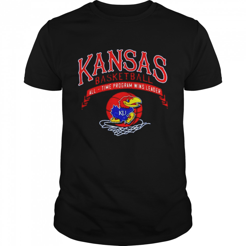 Kansas Jayhawks Basketball All Time Program Wins Leader T-shirt Classic Men's T-shirt