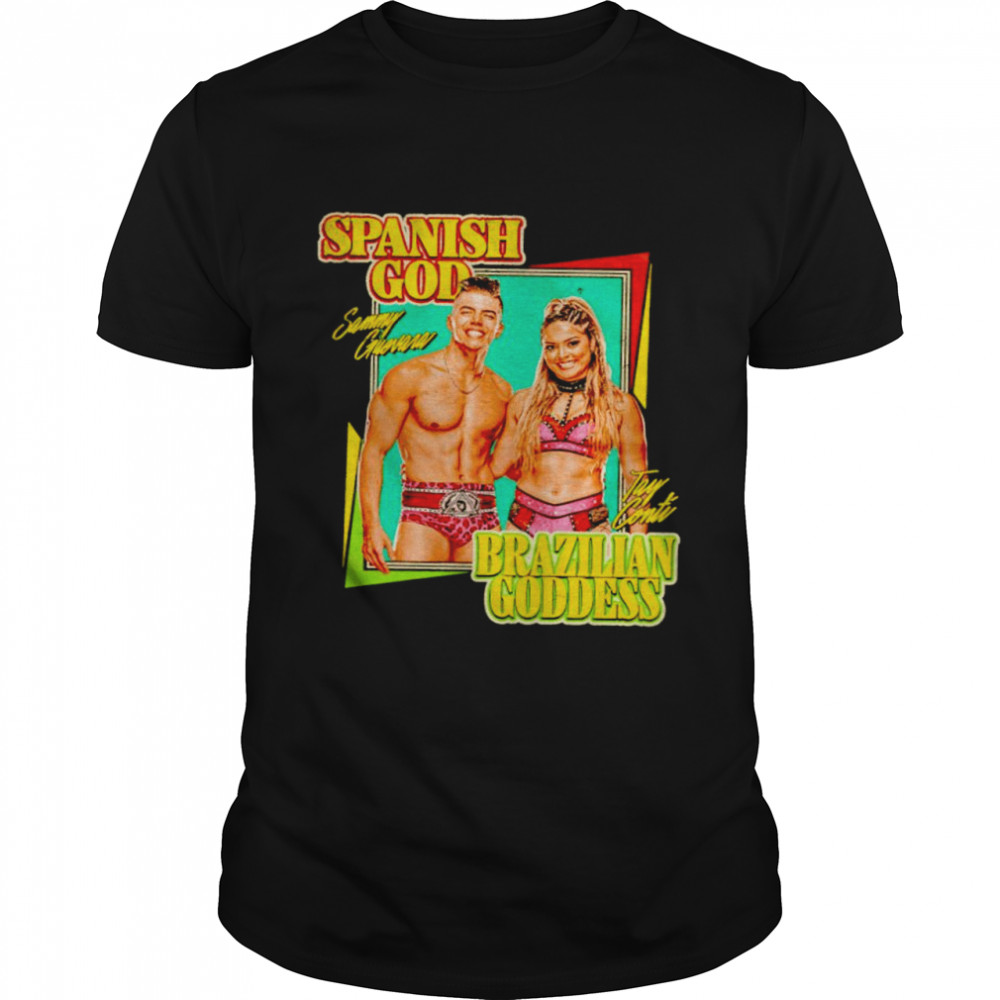 Sammy Guevara and Tay Conti spanish God and brazilian goddess shirt Classic Men's T-shirt
