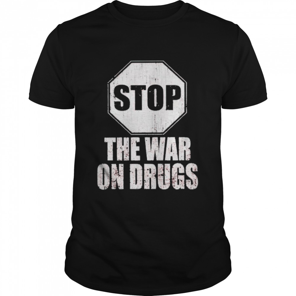 Stop the war on drugs shirt Classic Men's T-shirt