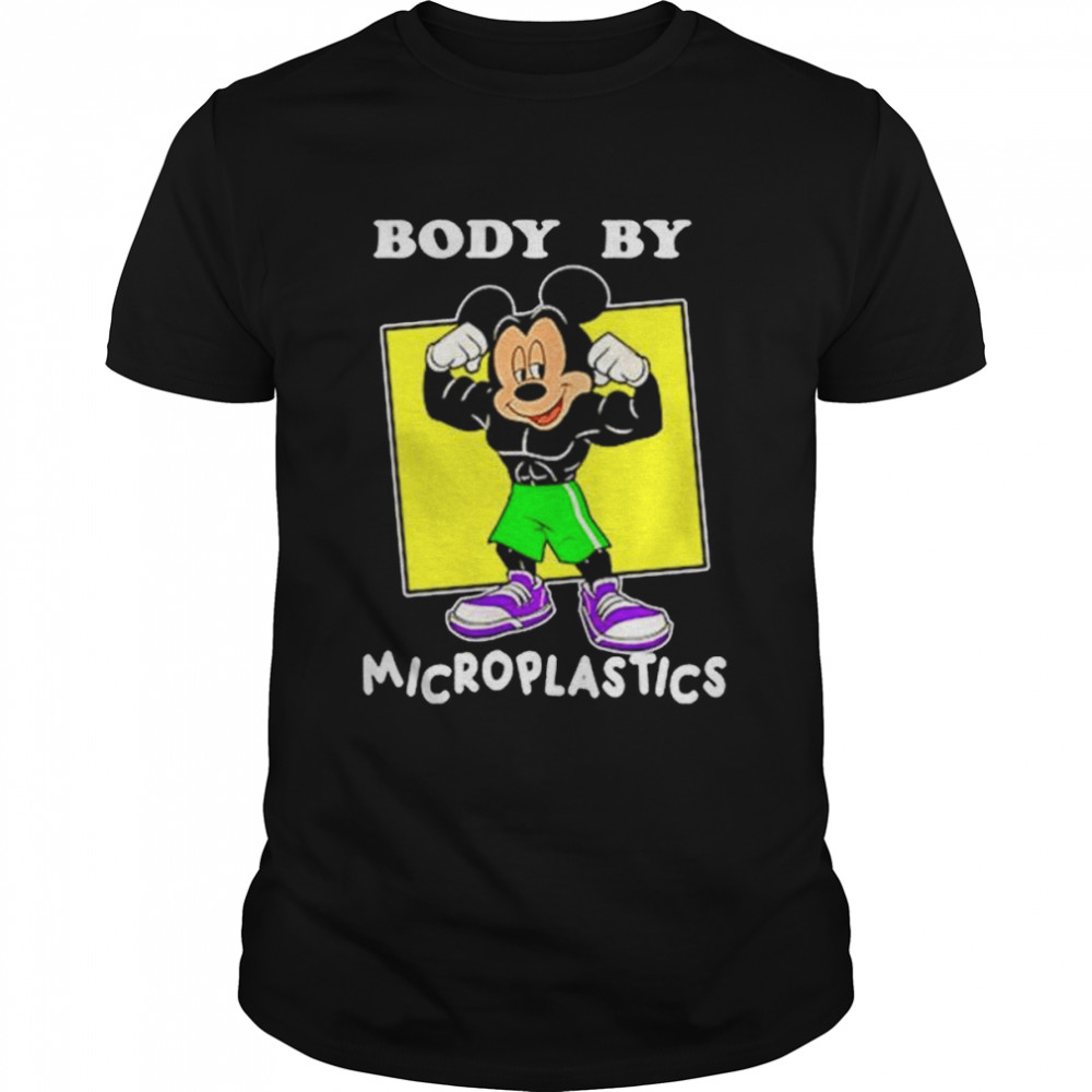Mickey Mouse Body By Microplastics T-shirt Classic Men's T-shirt