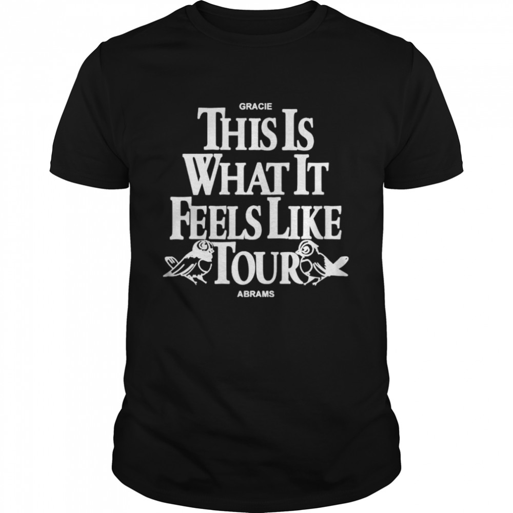 This is what it feels like black tour shirt Classic Men's T-shirt
