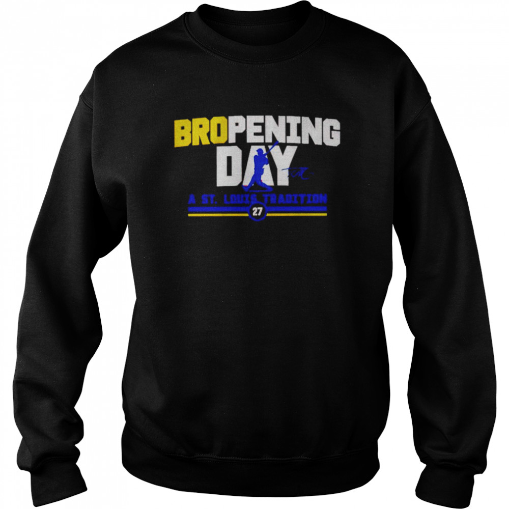 Tyler O'neill bropening day a St. Louis tradition shirt, hoodie, sweater  and v-neck t-shirt