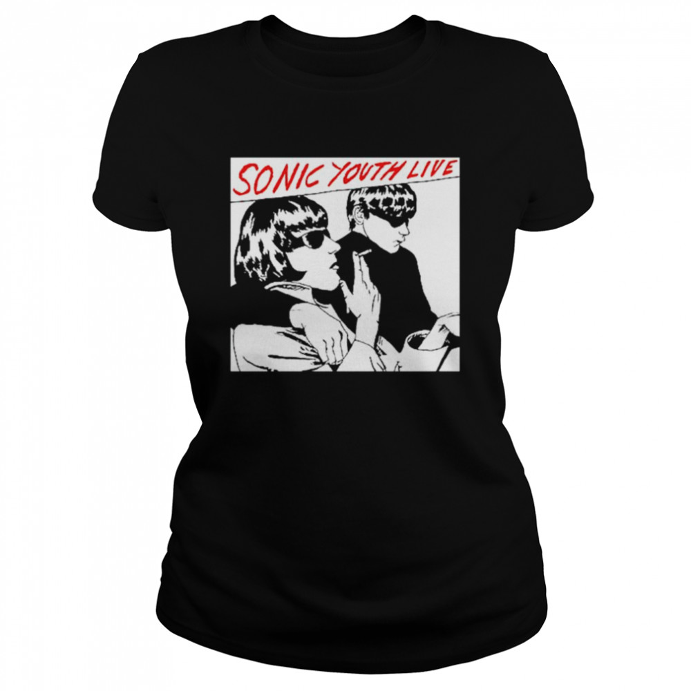 Kurt Cobain Sonic Youth Live T-shirt - T Shirt Classic Kurt Cobain Sonic Youth Live T-shirt - T Shirt Classic