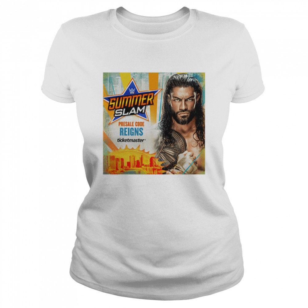 bomuld Pacific deltage Roman Reigns SummerSlam 2022 WWE T-Shirt - T Shirt Classic