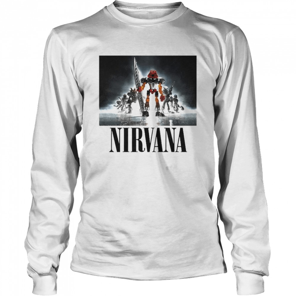 The Official Bionicle Nirvana shirt Long Sleeved T-shirt