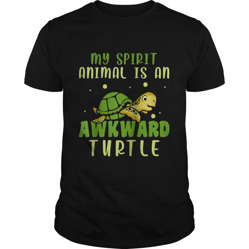 My Spirit Animal Is An Awkward Turtle  Classic Men's T-shirt
