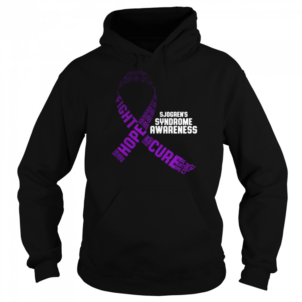 Sjogren’s Syndrome Survivor USA Flaggen Warrior Unisex Hoodie