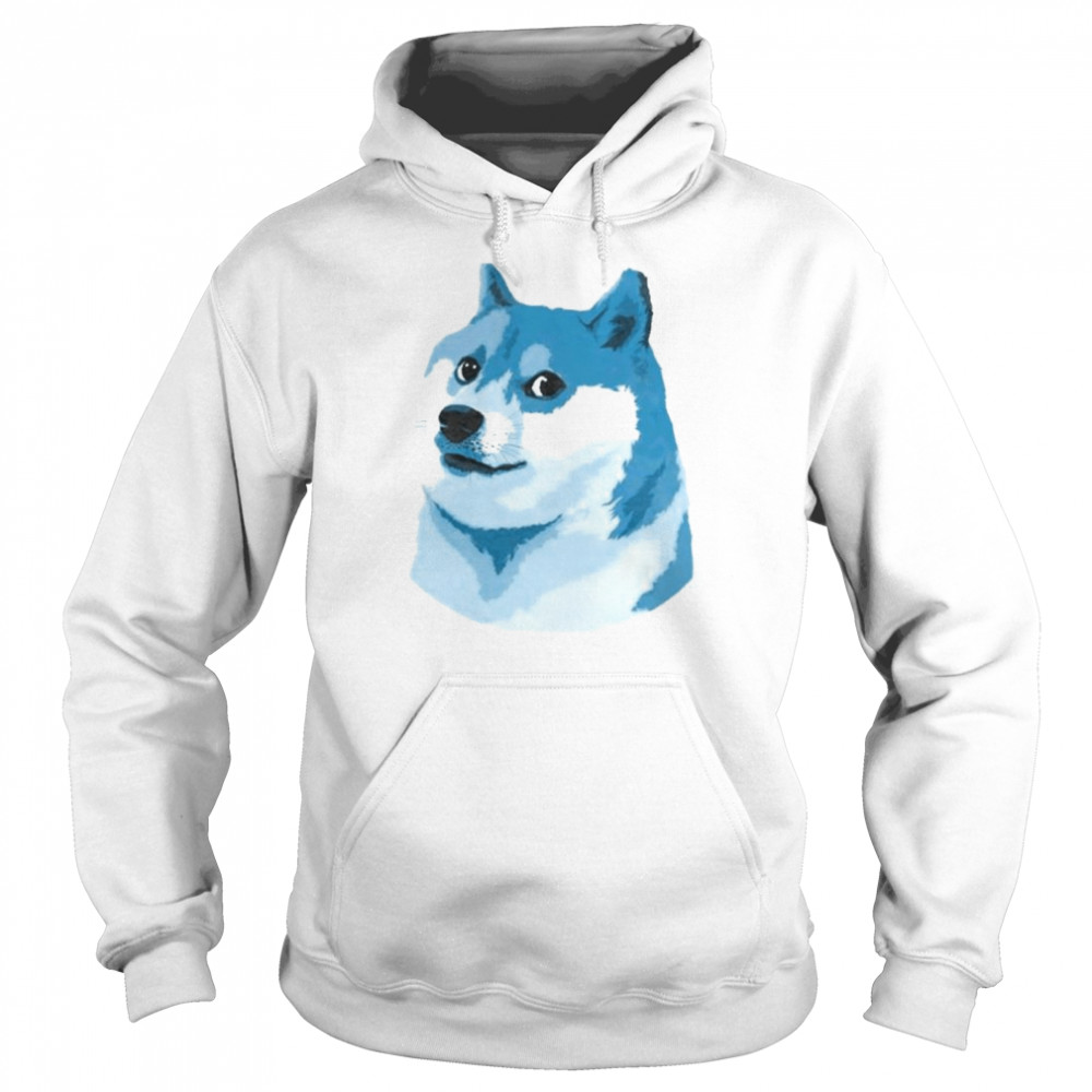 Blue Dog Blue Dogecoin Elon Musk Twitter Barstool Sports Store T- Unisex Hoodie