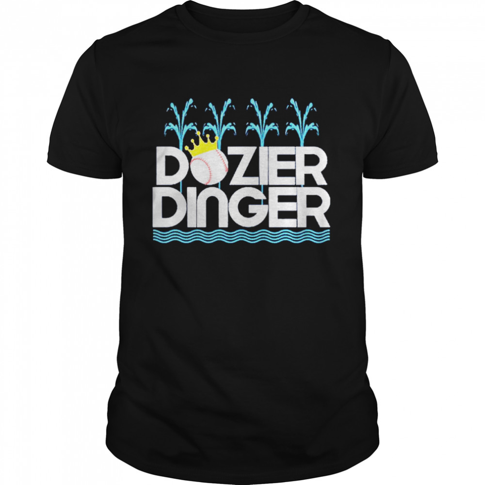 Hunter Dozier Dinger KC Baseball shirt
