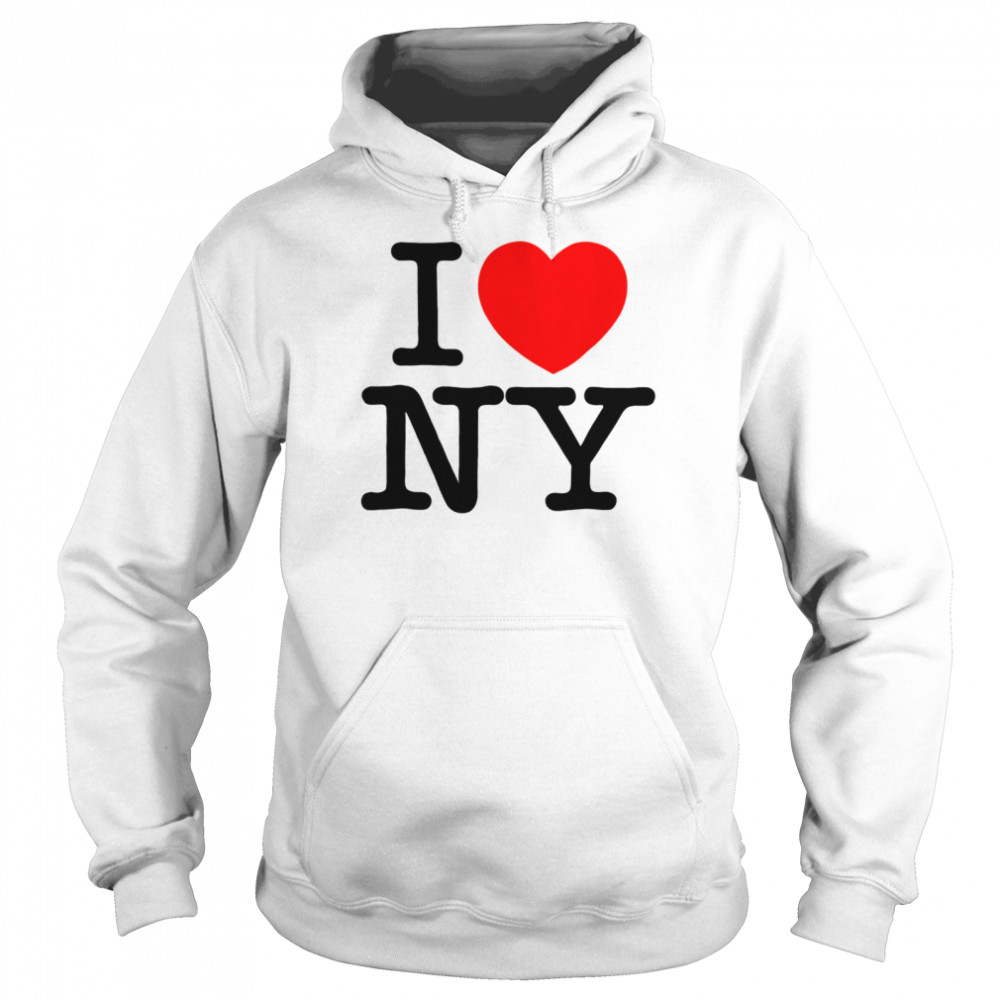 I Love NY I Red Heart Love NY New York City NYC Unisex Hoodie