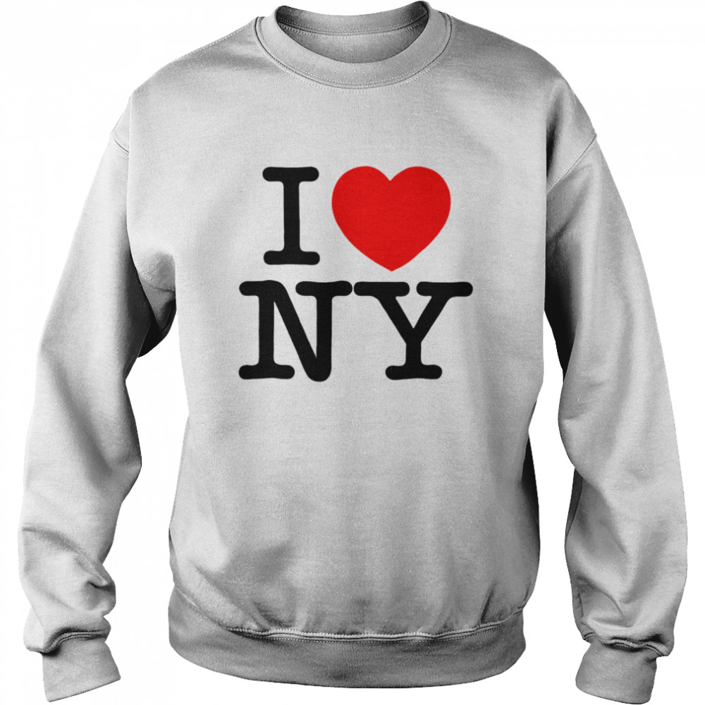 I Love NY I Red Heart Love NY New York City NYC Unisex Sweatshirt