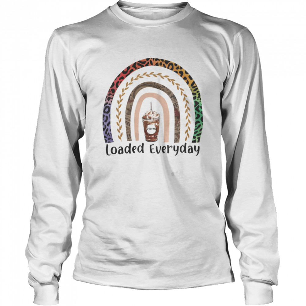 Loaded Everyday Leopard Coffee Long Sleeved T-shirt