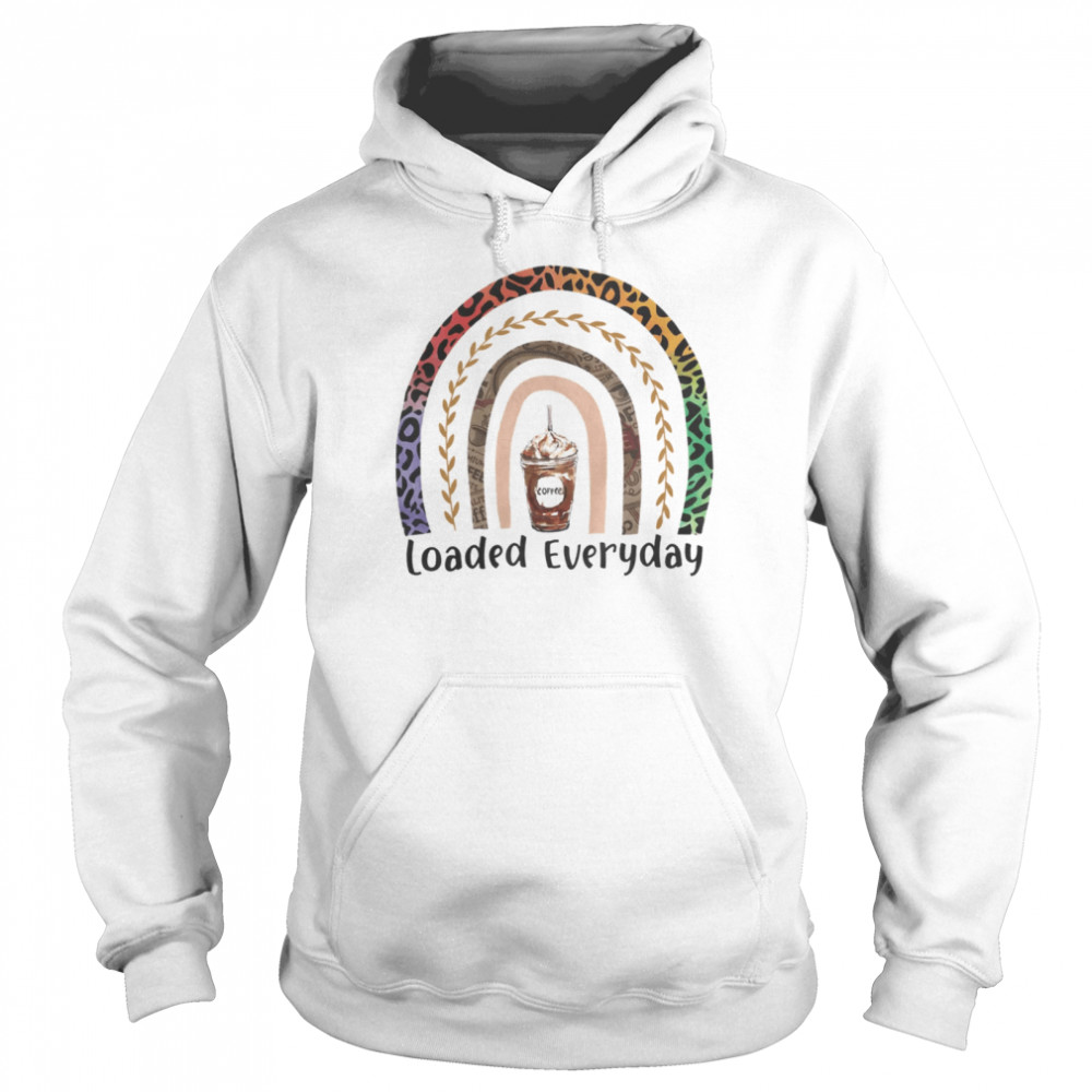 Loaded Everyday Leopard Coffee Unisex Hoodie