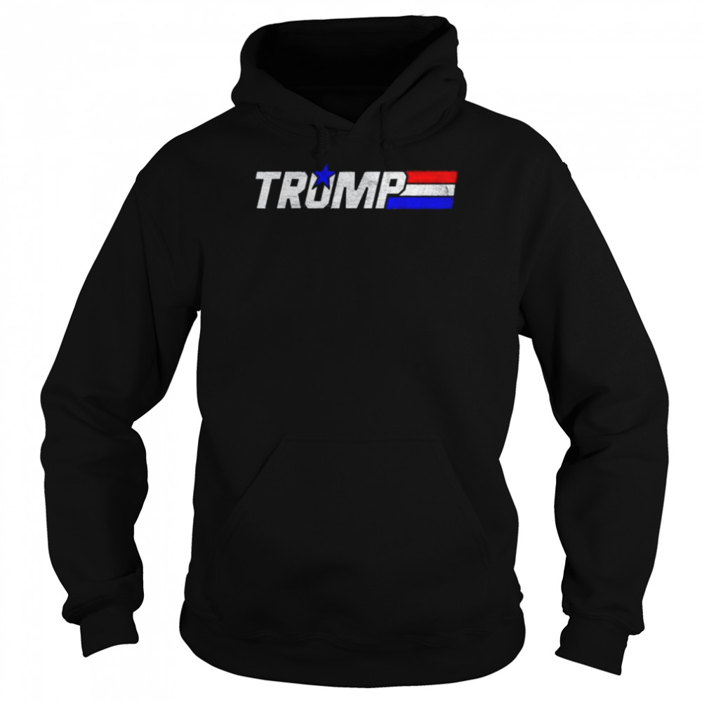 Trump 2024 stars and stripes flag vintage shirt Unisex Hoodie